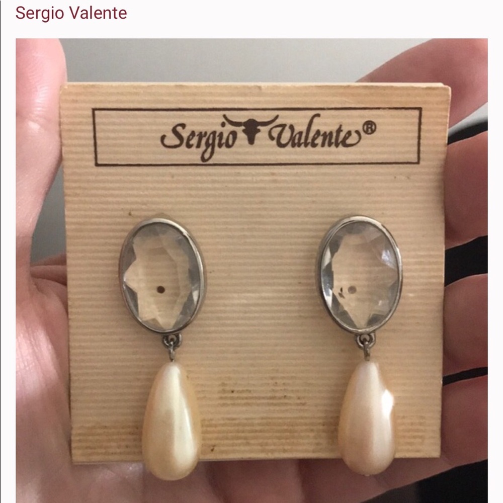 Sergio Valente drop earrings